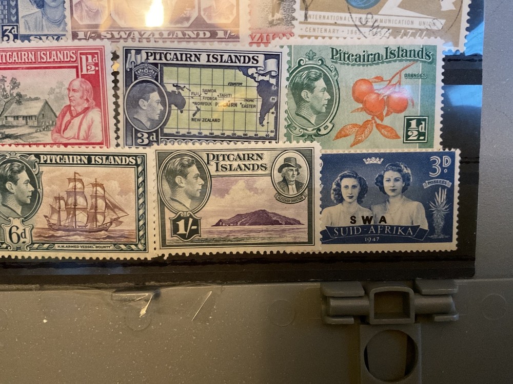 Commonwealth mixed mounted mint or used stamps B1413