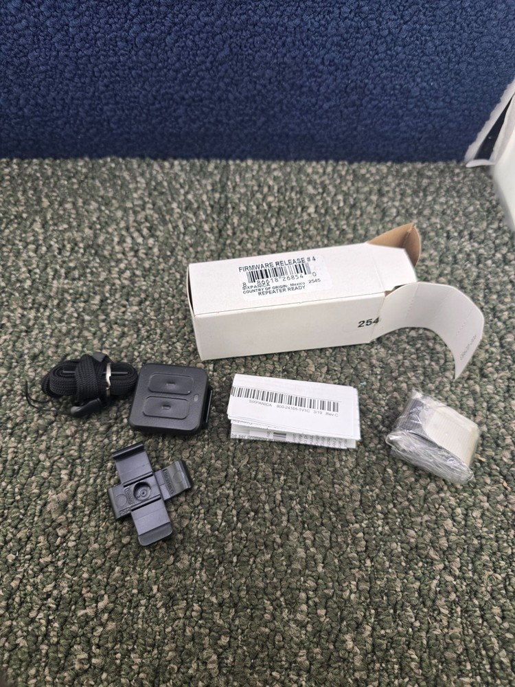 Sixpanica 2-Way Wireless Personal Panic Transmitter Black For ADT Command System