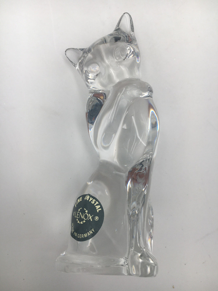 Lenox-Crystal Preen & Serene Cats 3" #746901