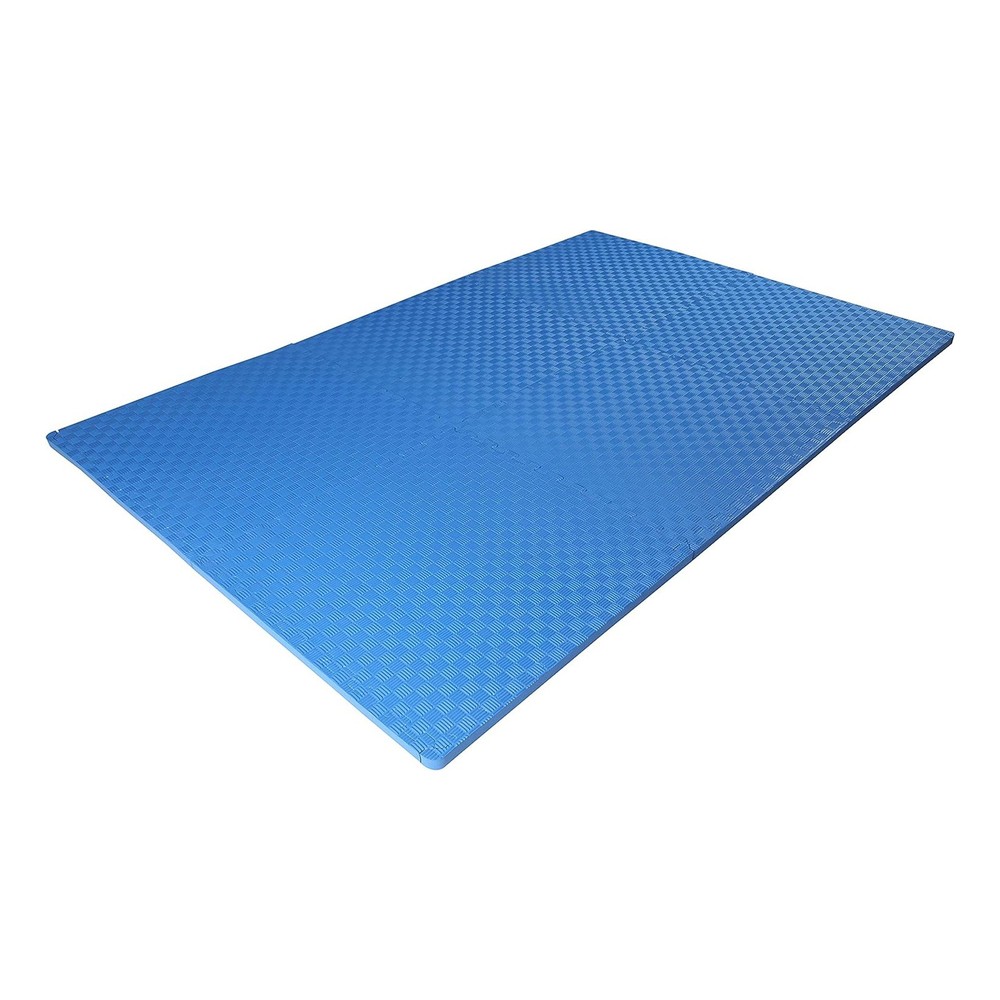 BalanceFrom Fitness Foam Interlocking Exercise Mat, 24 Square Feet (Open Box)