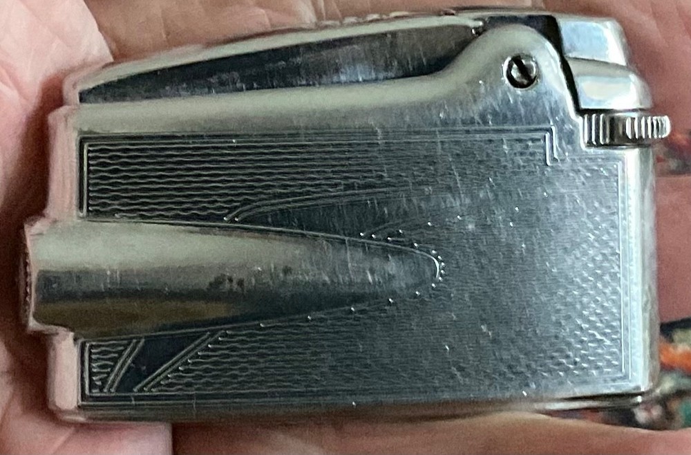Vintage Ronson Chrome Premier Lighter / Tested / Working