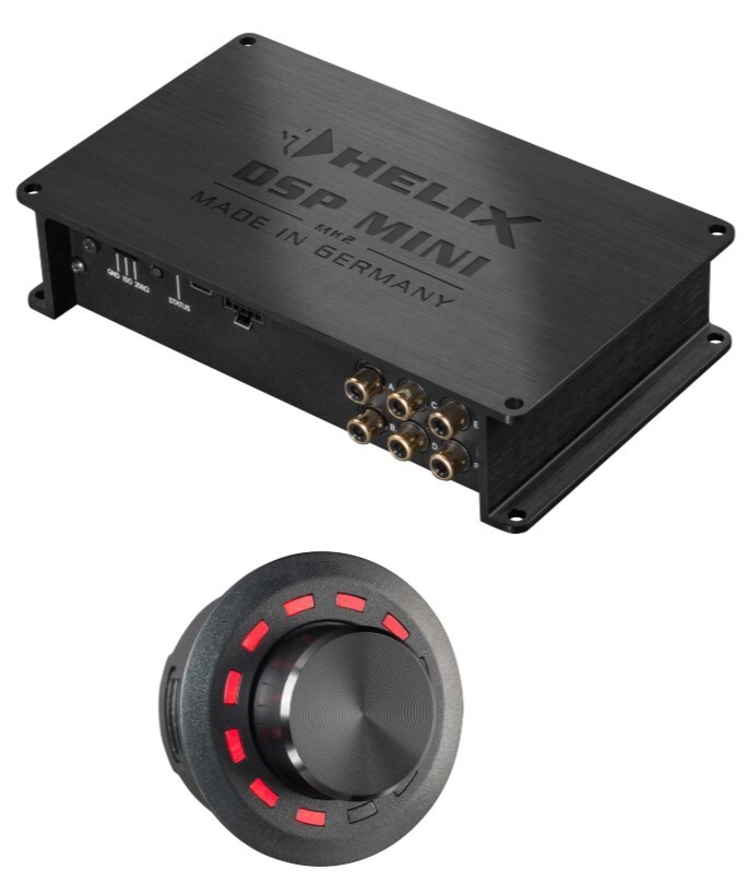 HELIX DSP MINI MK2 High-Res 6-Channel DSP + CONDUCTOR Programable Remote Control