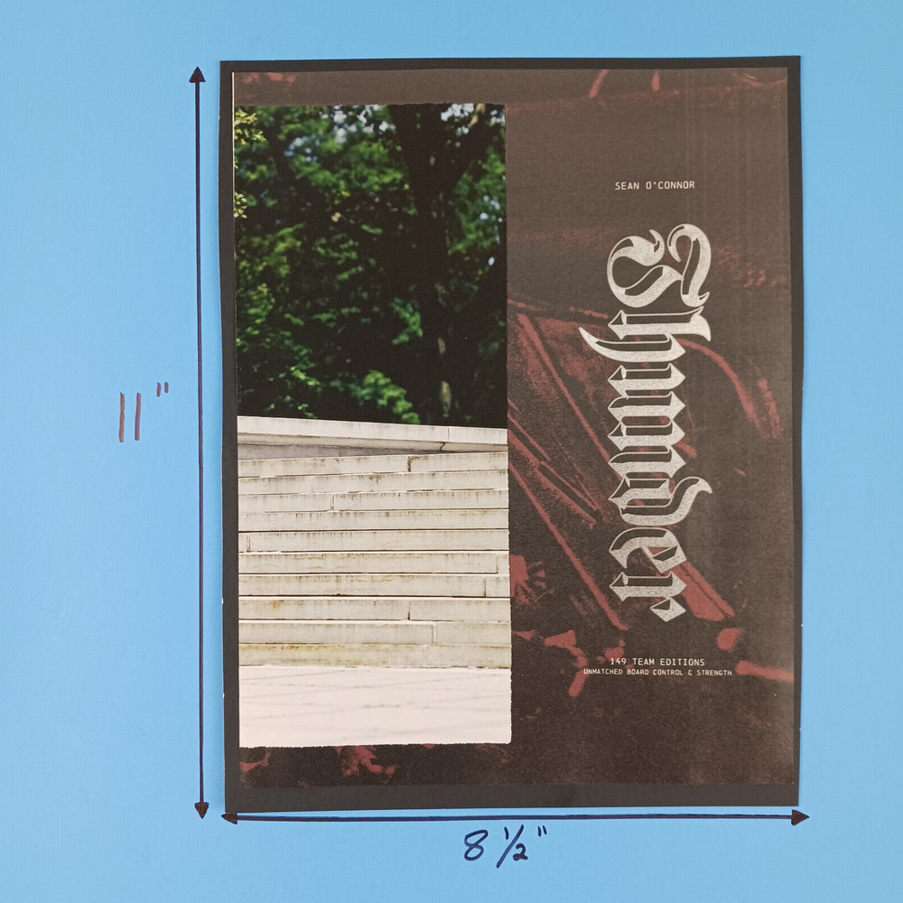 2024 Thunder Skateboards Print Advertisement with Sean O'Connor