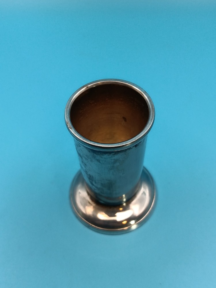 Silverplate Candle Holder