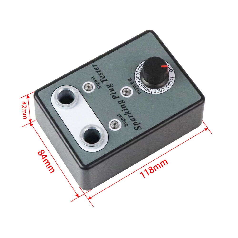 Ignition Tester Spark Plug Engine Analyzer Adjustable Dual Hole For Car Auto