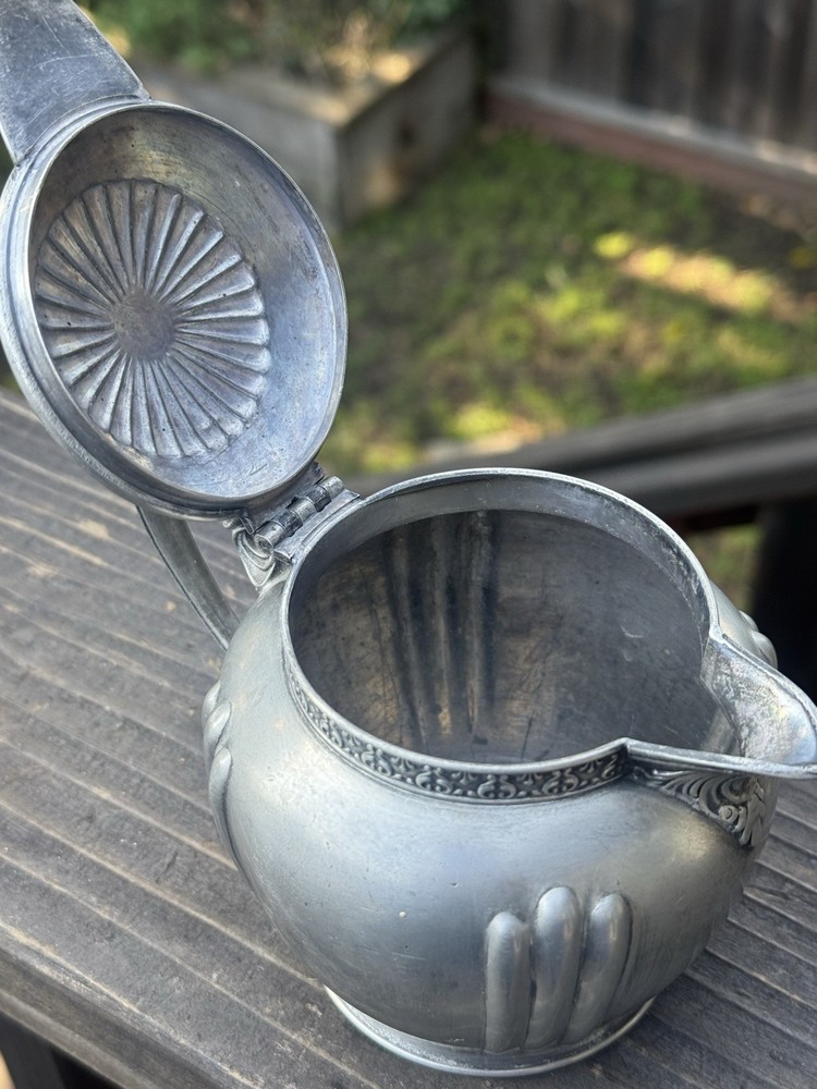 Antique Knickerbocker Silver Co. Creamer Marked #929