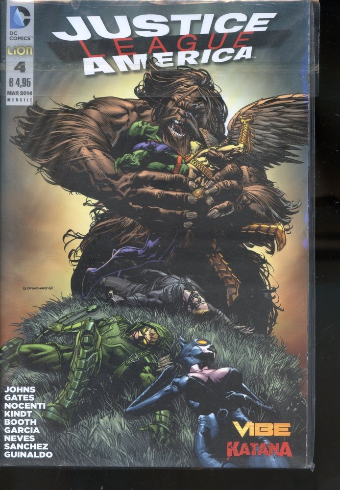 JUSTICE LEAGUE AMERICA 4 - NEW