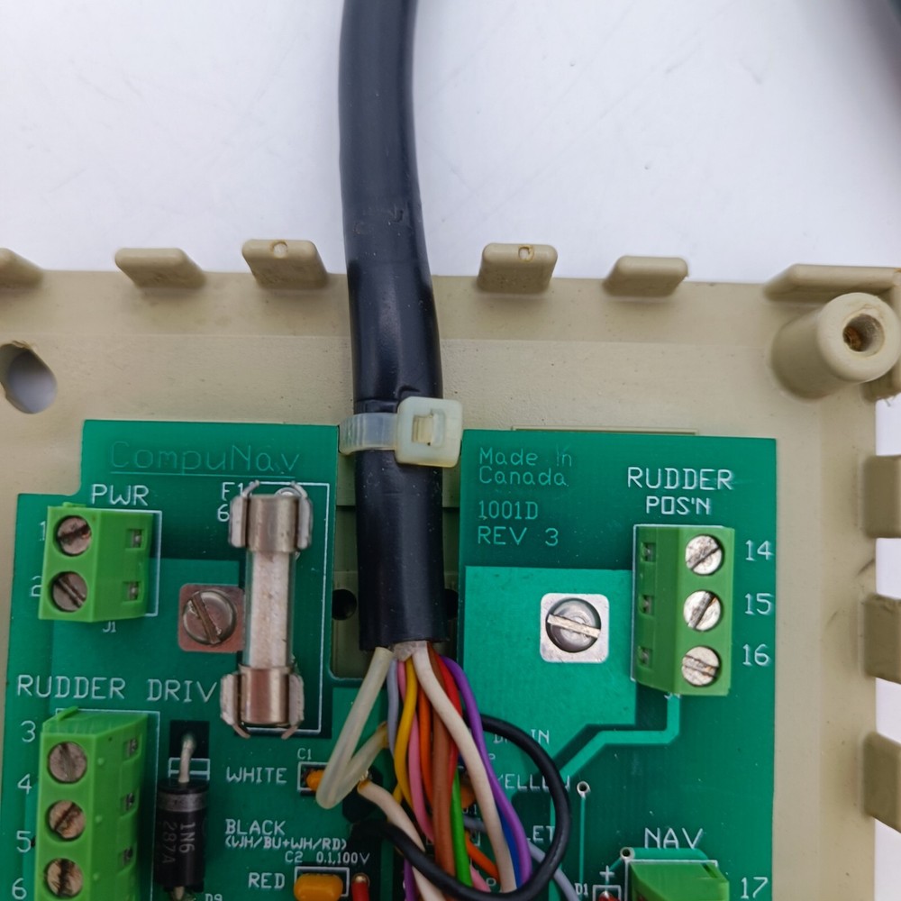 ComNav Marine Computer CompuNav 1001D Autopilot Boat Pilot Control COM NAV