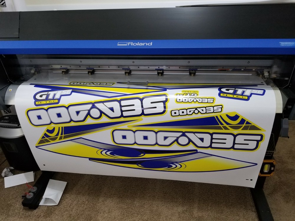 SEADOO GTI SE 2006 Graphics / Decal / Sticker Kit BLUE