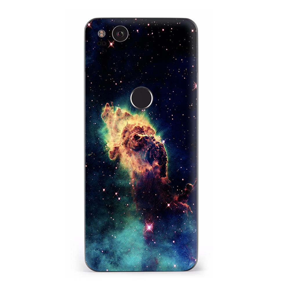 Google Pixel 2 Skins Decal Wrap Nebula 2 space galaxy