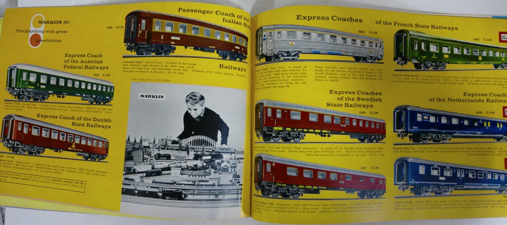 Vintage Marklin 1967/68 Catalog