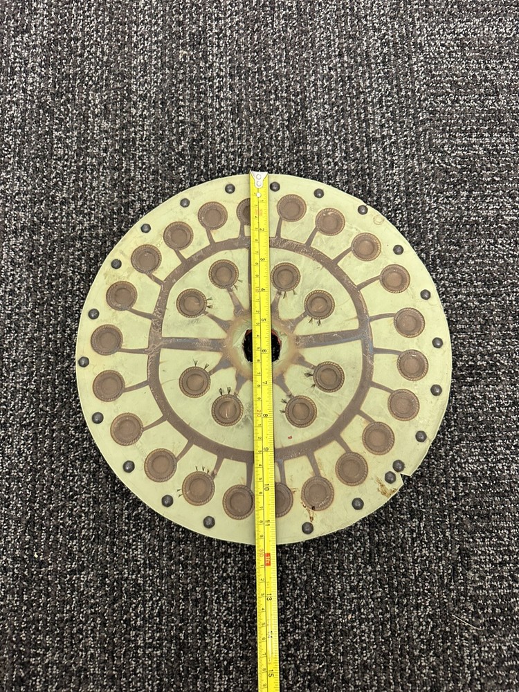 12” Floor Buffer / Floor Sander Backing Disc Plate – Pad Holder / Mounting Plate
