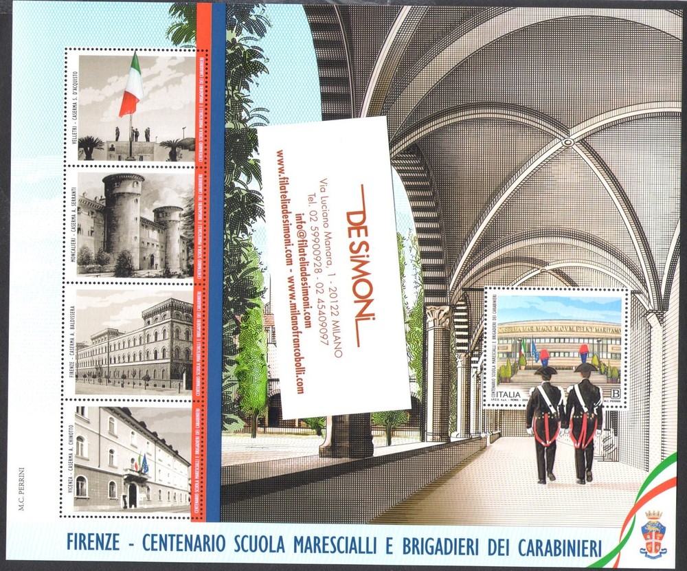 2020 Italy, Republic, 85 values + 4 sheets, MNH**
