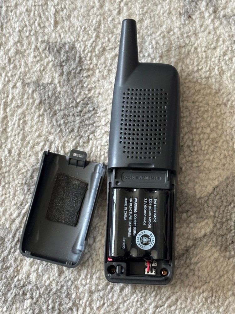 One AT&T E2727B Replacement White Silver Handset Working at last use.