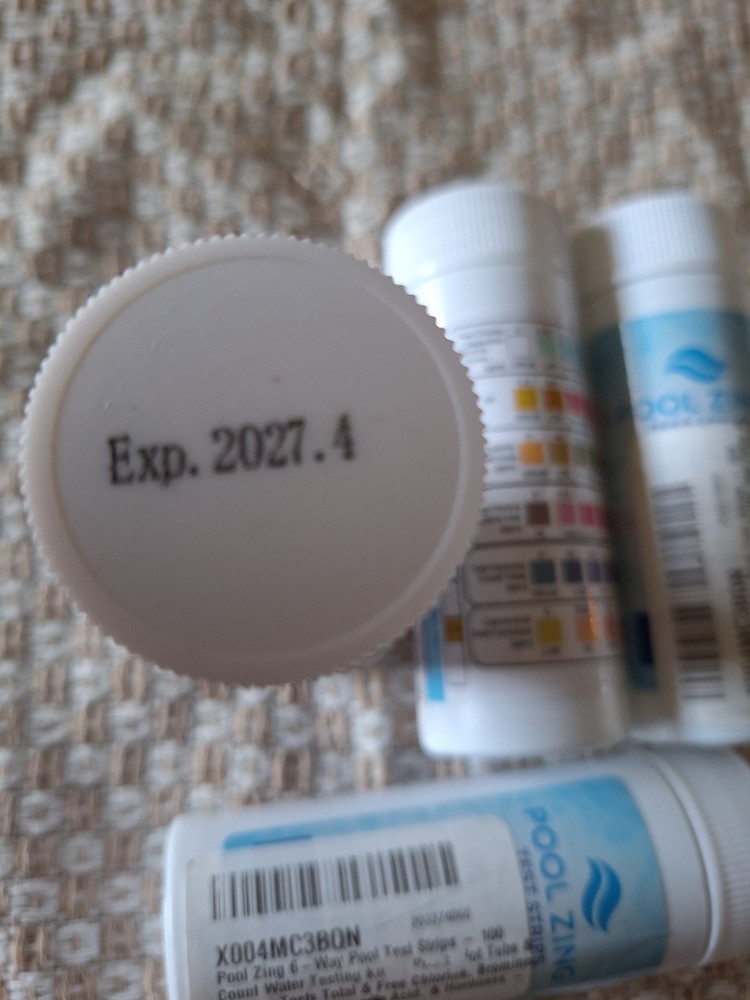 Pool Zing 6 In 1 Test Strips. 100 Strips Pack Of 4