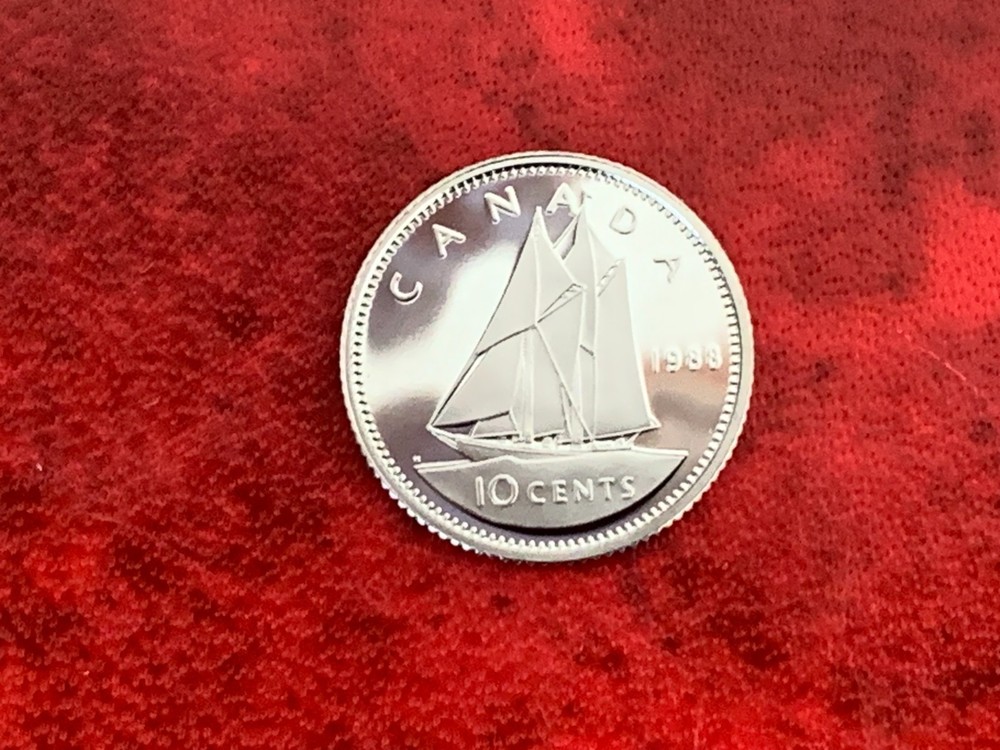 Canada 10 Cent 1988 Proof Coin-Uncirculated