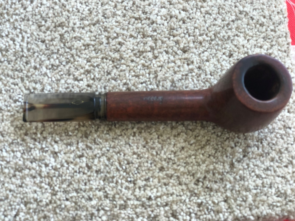 BREBBIA CRYSTAL LARGE BRIAR BILLIARD #8310 PIPE