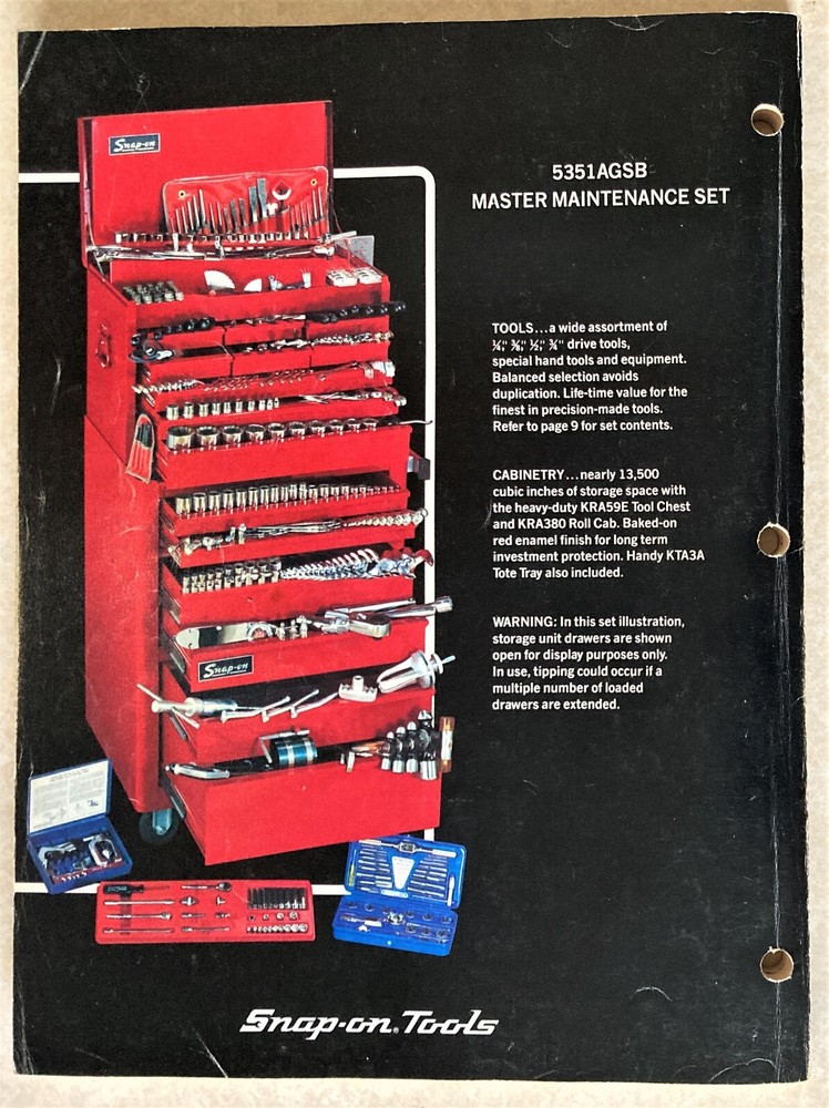 1982 Snap-On Tool Catalog