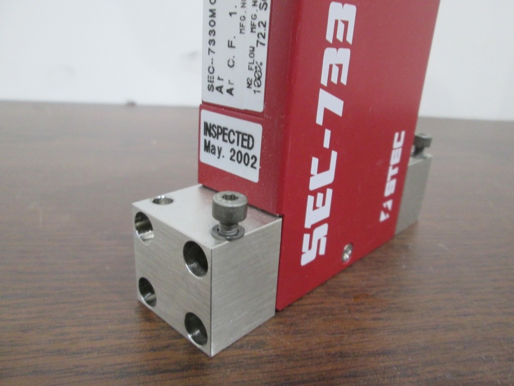 Stec SEC-7330 100 SCCM AR 9-Pin Mass Flow Controller - Used