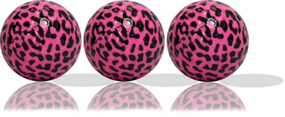 Pink Leopard Print Golf Balls 12 pack - Great Gift Idea!