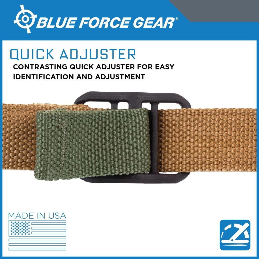 Blue Force Gear Standard Carry Sling — 2-Point Adjustable Utility Strap with Q