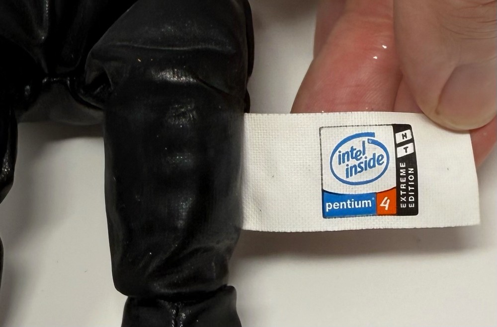 Intel Black Spaceman / Bunny People Plush