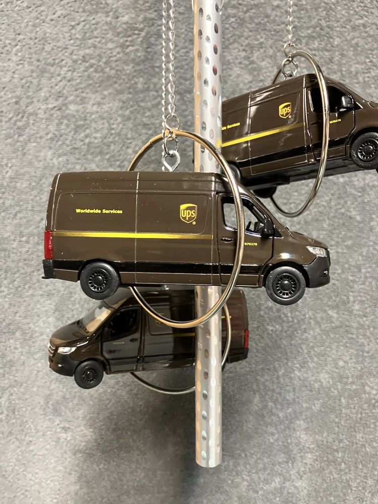 UPS Delivery Truck Wind Chime