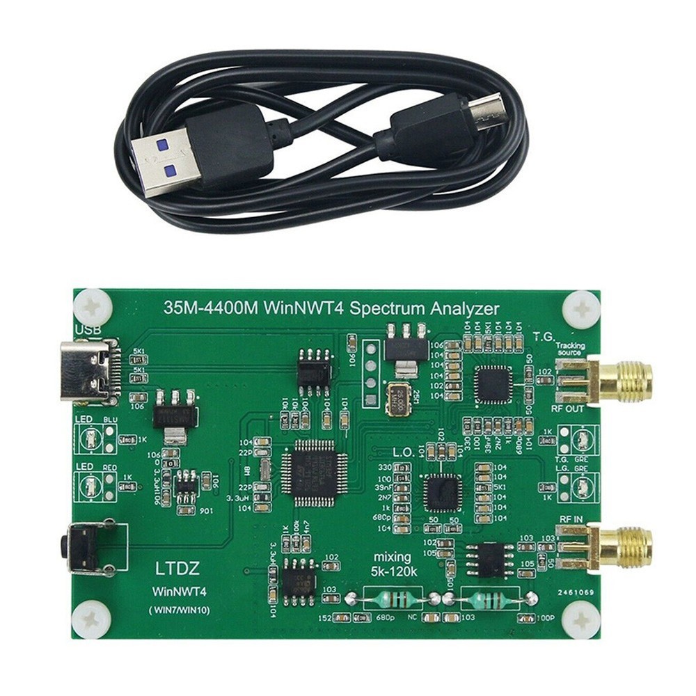 Compact and Efficient LTDZ35M4400M USB Spectrum Analyzer with Tracking Source