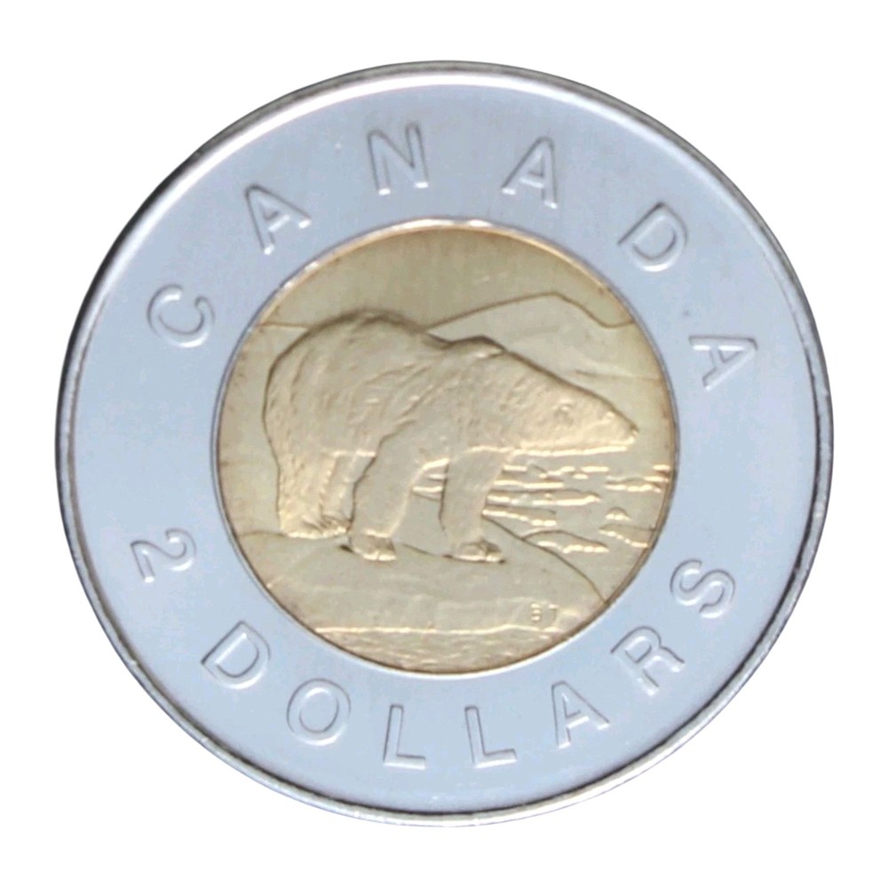 Canada 2009 Regular BU UNC Uncirculated Toonie!!