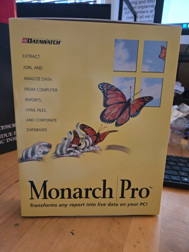 Datawatch Monarch Pro Software V7