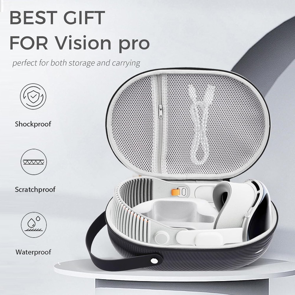 Hard Carrying Case For Apple Vision Pro 2024 VR Host Accessories Storage Box