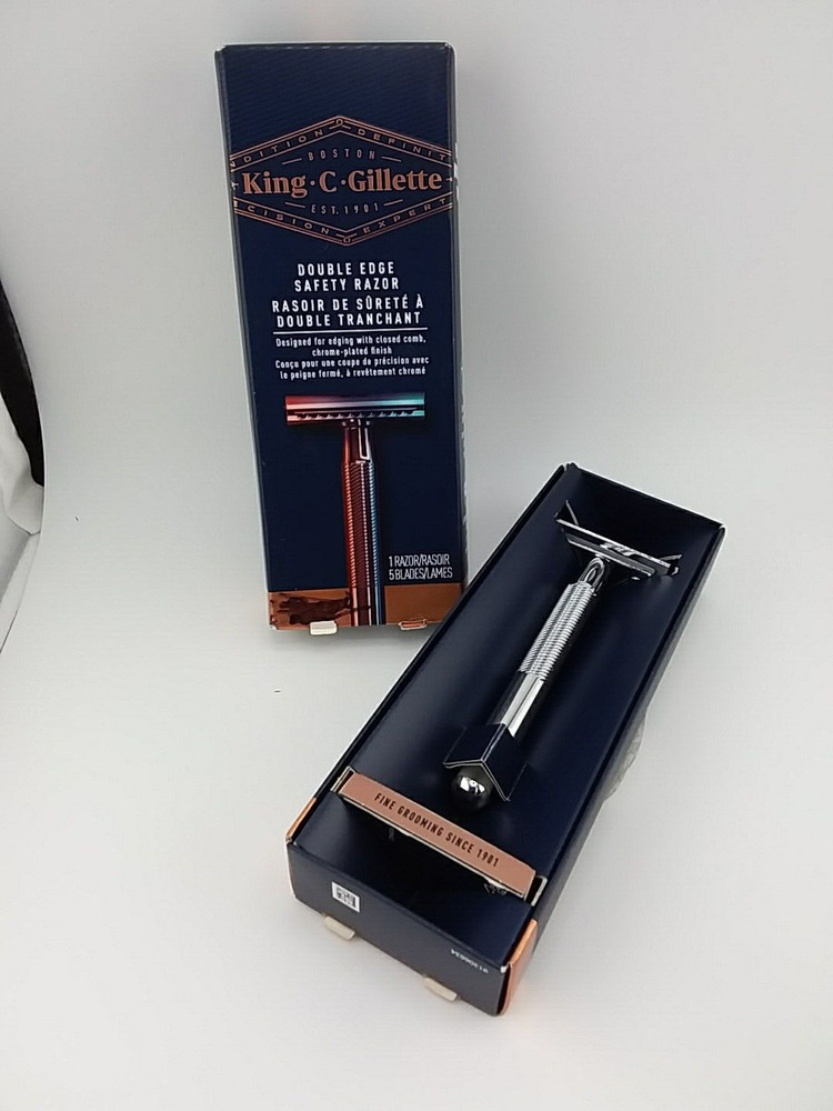 King C Gillette Double Edge Safety Razor