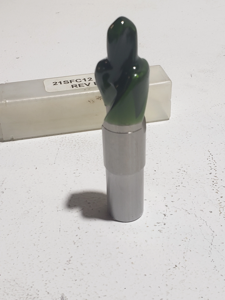 TOOL HOLDER VALVE HOLE 21SFC12 HSS OD SPOTFACE REV E