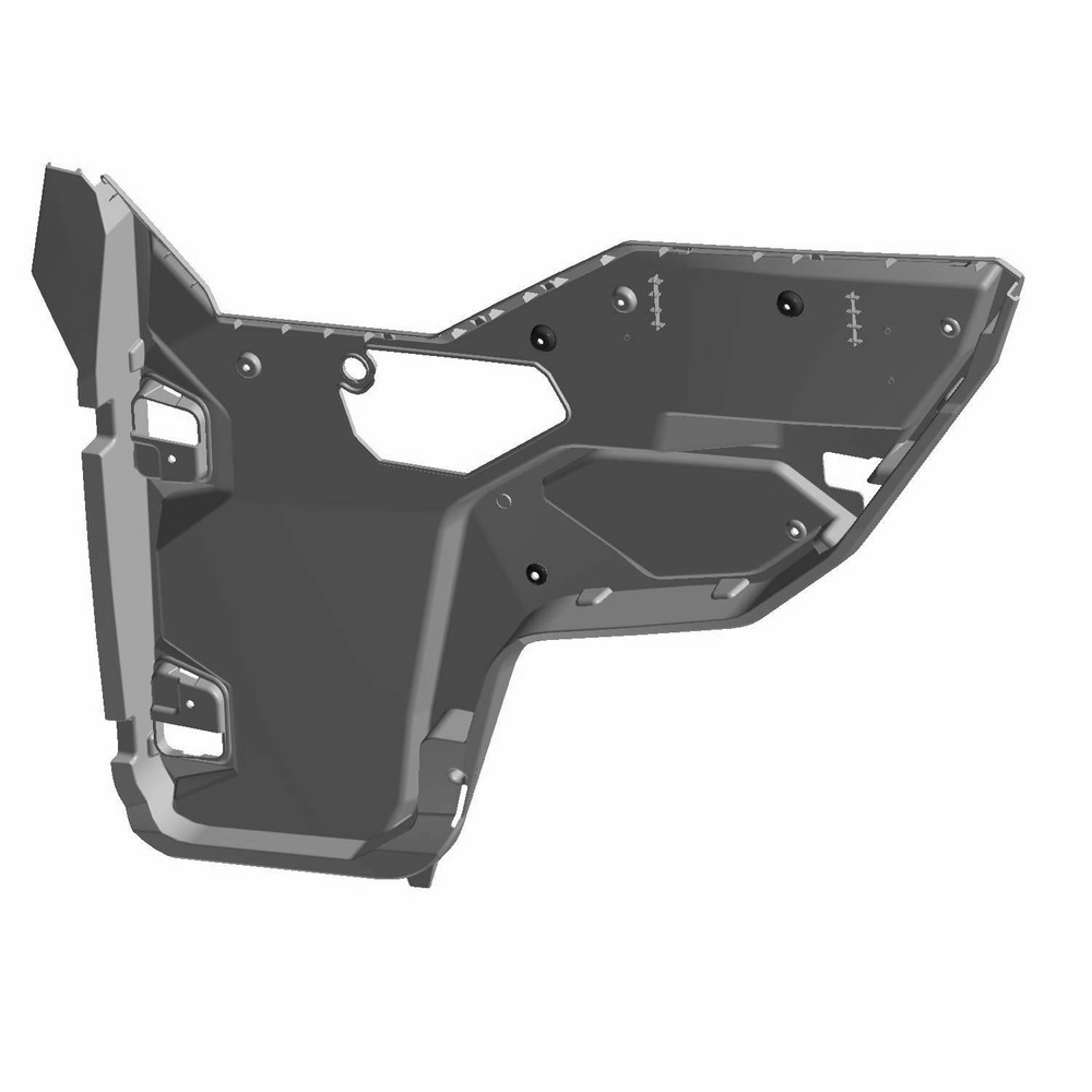 Polaris Door Panel, Inner, Front, Left, Gloss Black