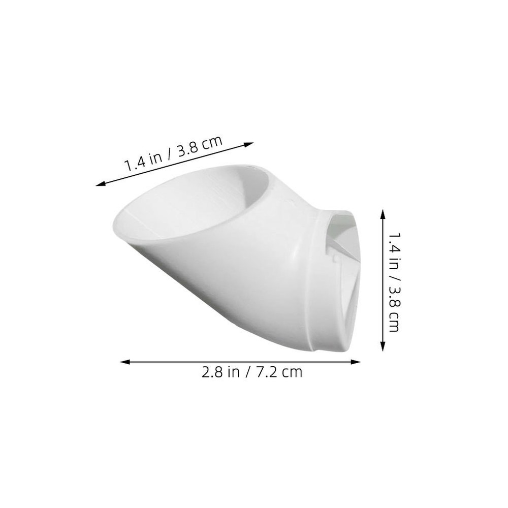 24 Pcs Plastic Hydroponic Plant Cups With Sponge For Vertical Hydroponic Growing