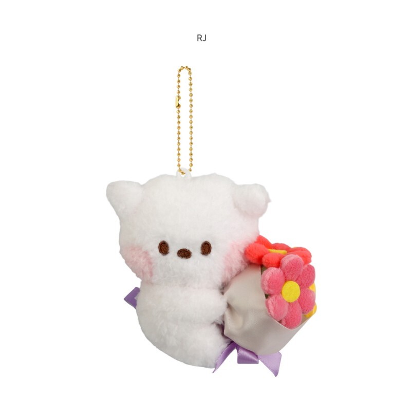 BTS BT21 Official PLUSH Keyring [BOUQUET]