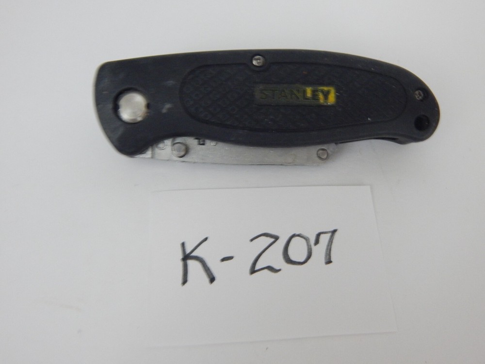 K-207 * Stanley ~ Folding Utility/Box Cutter Knife