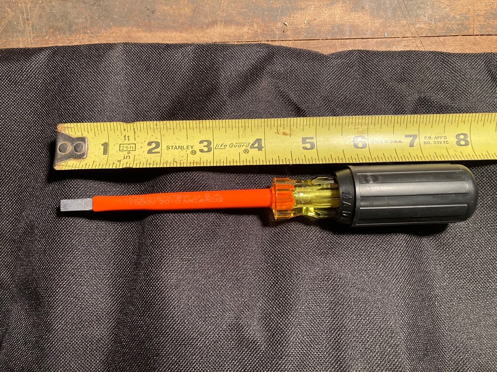 Cementex/Quick Wedge 1000V 10 pc Screwdriver Set