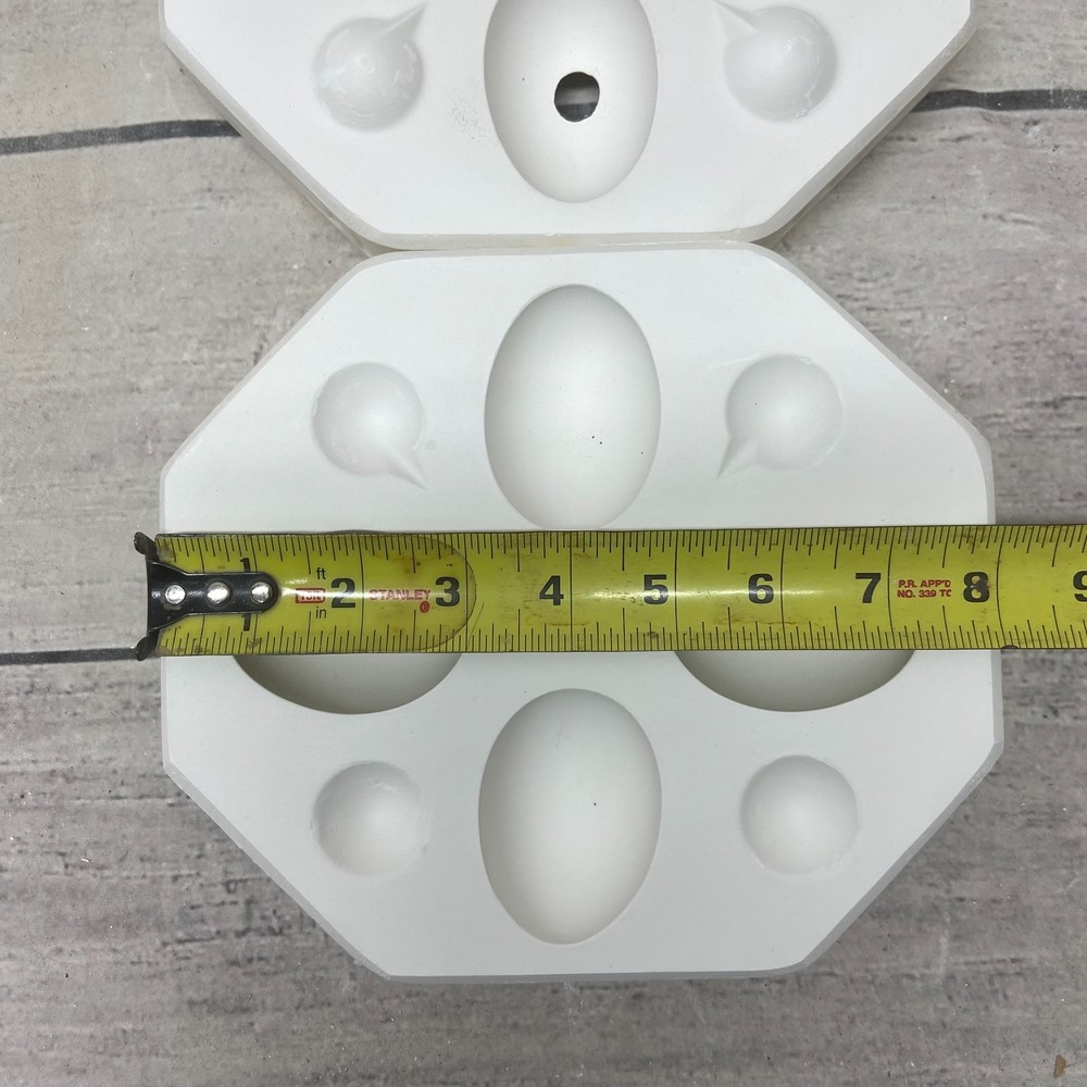 Atlantic Ceramic Casting Mold Eggs #A-257