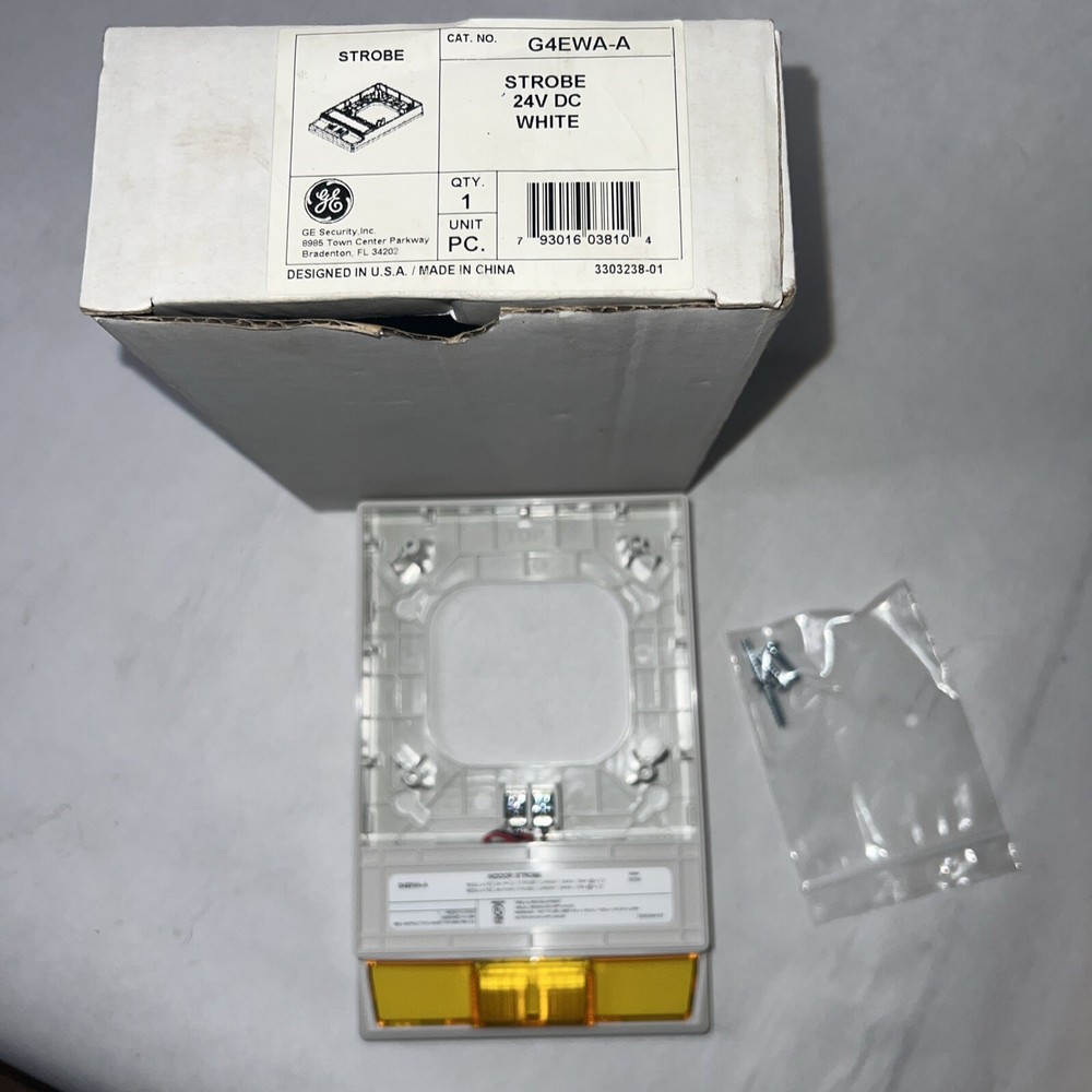 GE G4EWA-A G4EWAA STROBE  24V VDC WHITE