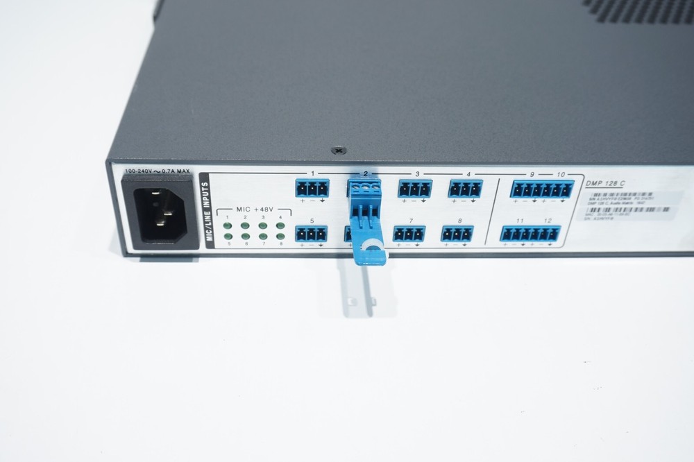 EXTRON DMP 128 C 12X8 ProDSP DIGITAL MATRIX PROCESSOR - RACK MOUNT