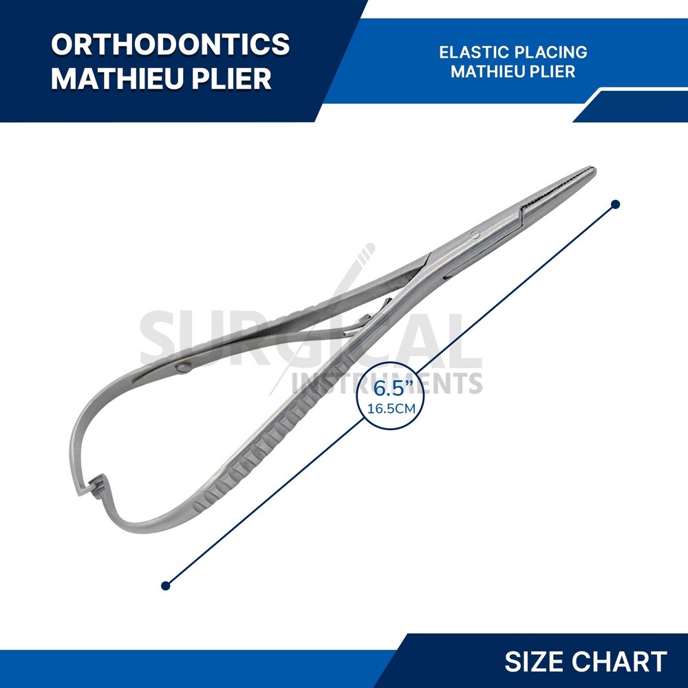 Mathieu Suture Needle Holder 6.50" Stainless Steel German Grade