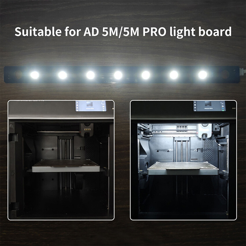 3D Printer LED Light Strip Light Board for FLASHFORGE Adventurer 5M Pro