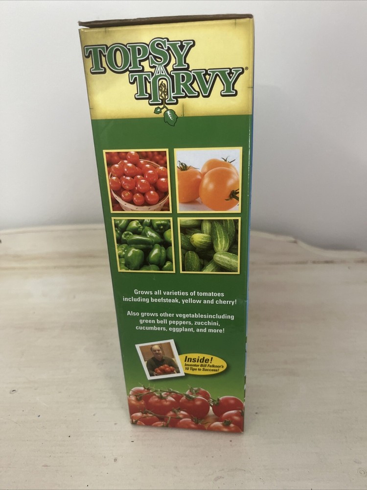 Topsy Turvy Upside Down Tomato Planter New Open Box