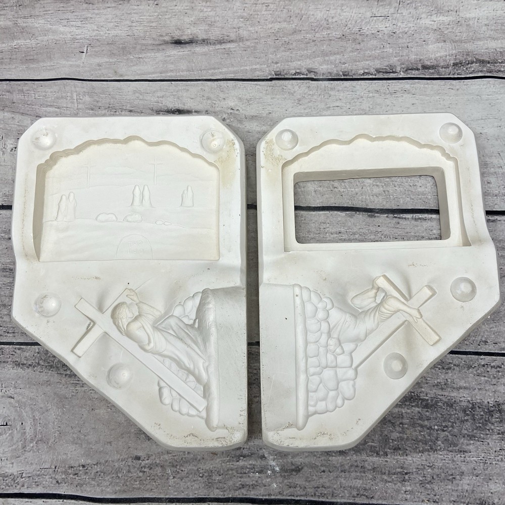 Ceramic Slip Casting Mold Easter Scene Scioto S-1563 1988