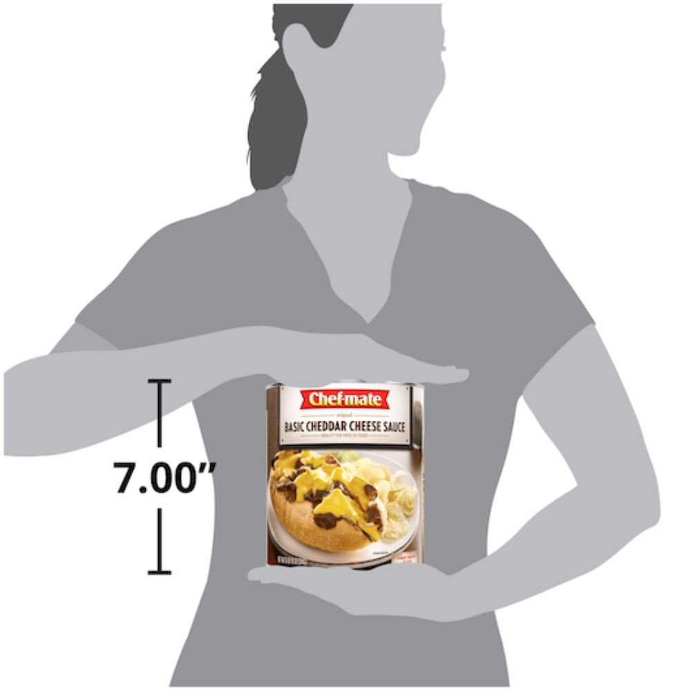 Chef-Mate Basic Cheddar Cheese Sauce, 106 Ounces, 6 Cans Per Case