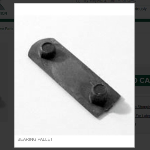 BEARING PALLET # 530