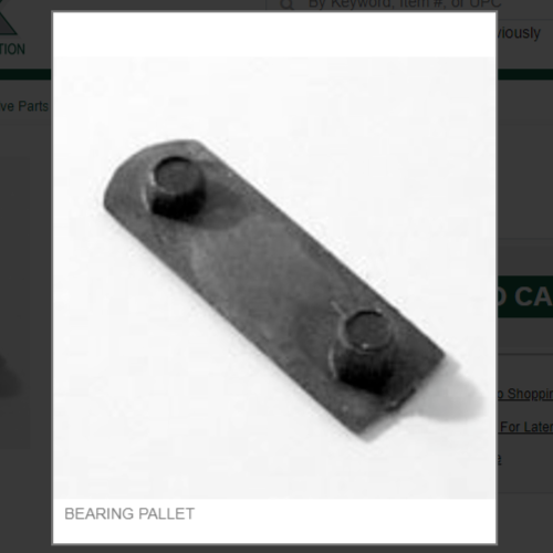 BEARING PALLET # 530