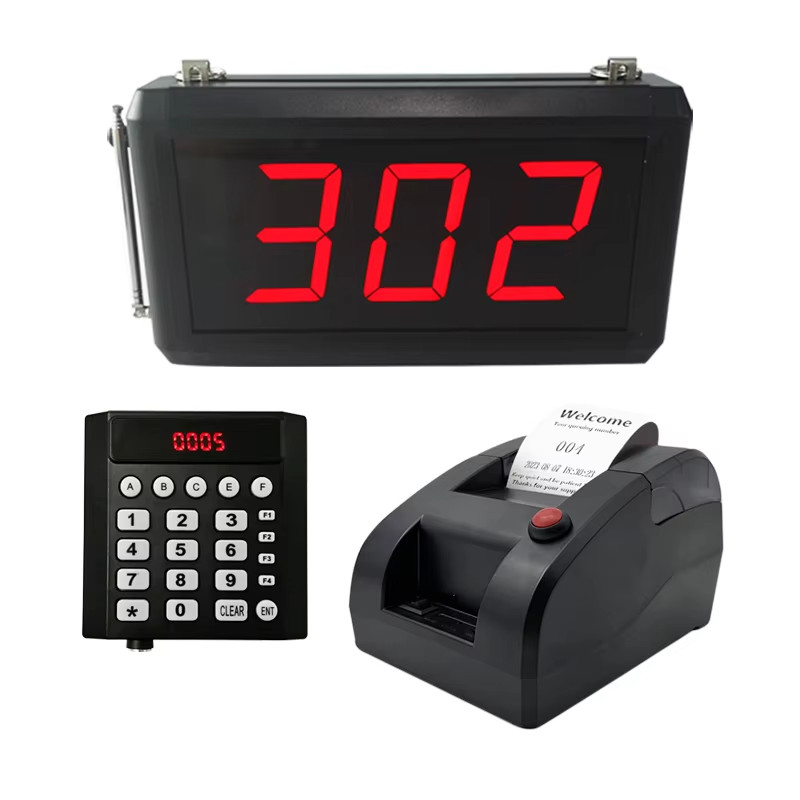 Call Queue Management System with Thermal Printer for Restaurant/Haunted House