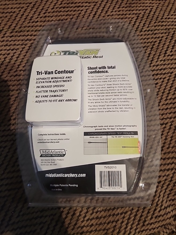 Trivan Contour Static Rest, Arrow Rest